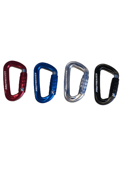 Small Autolock Carabiner (Pawtrekker) - SnowPaw Store - Pawtrekker - Active Dog Gear